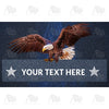 America Forever Personalized Doormat - Regal Eagle
