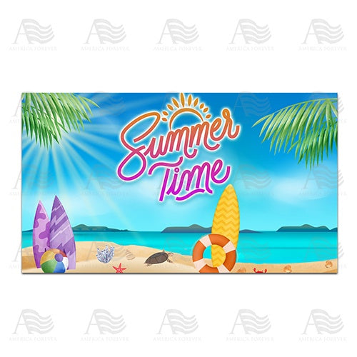 America Forever Summertime Doormat