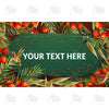 America Forever Personalized Doormat - Berry Festive