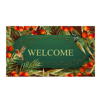 America Forever Berry Festive Doormat