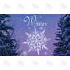 America Forever Crystal Snowflake Doormat