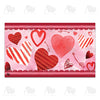 America Forever Heart Doodles Doormat