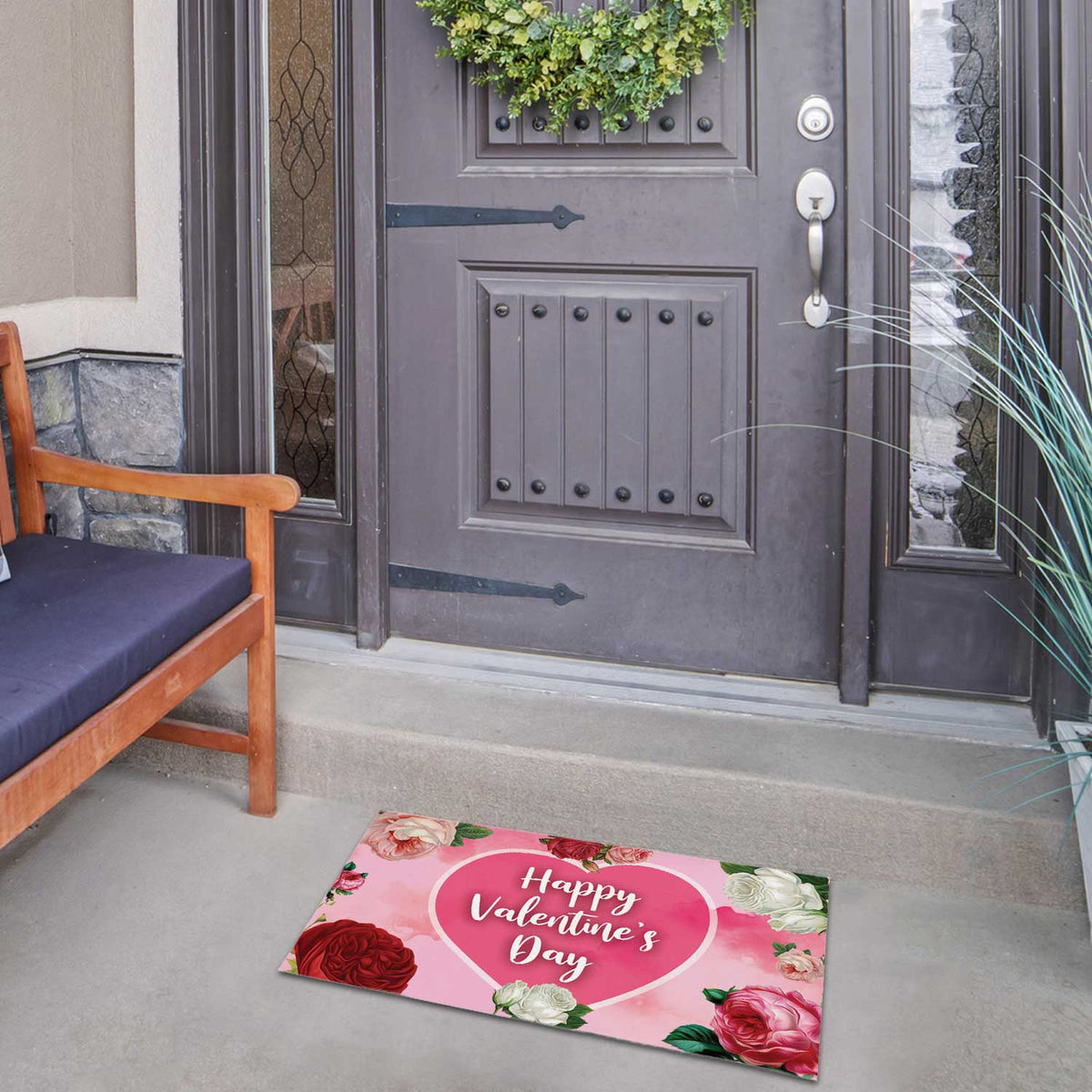 America Forever Vintage Roses Doormat