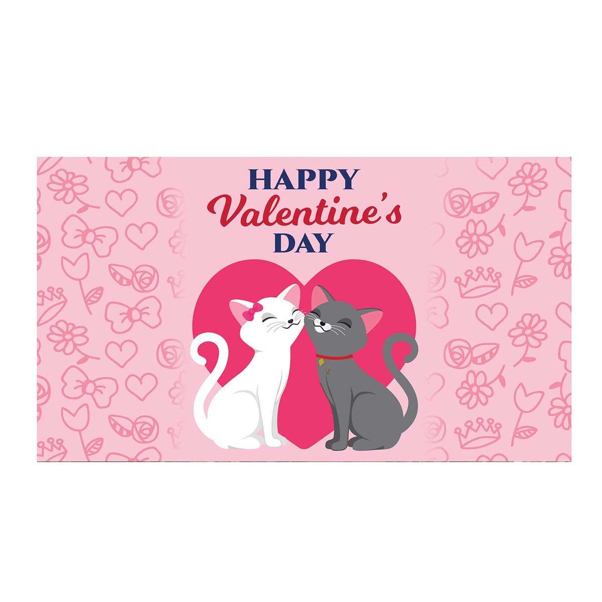 America Forever A Purr-Fect Love Doormat