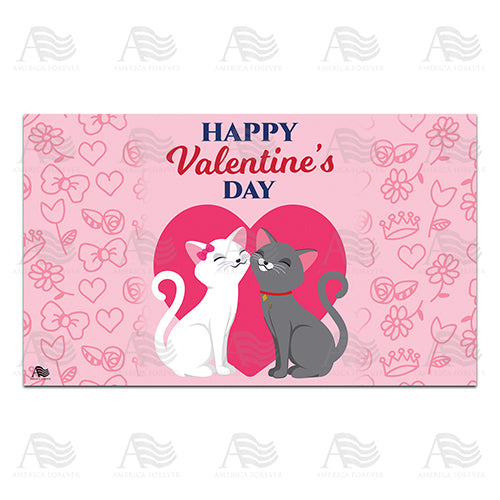 America Forever A Purr-Fect Love Doormat