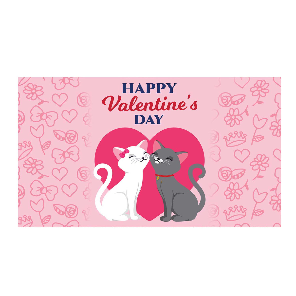 America Forever A Purr-Fect Love Doormat