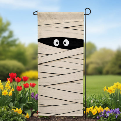 America Forever Mummy Wrapped Garden Banner Flag