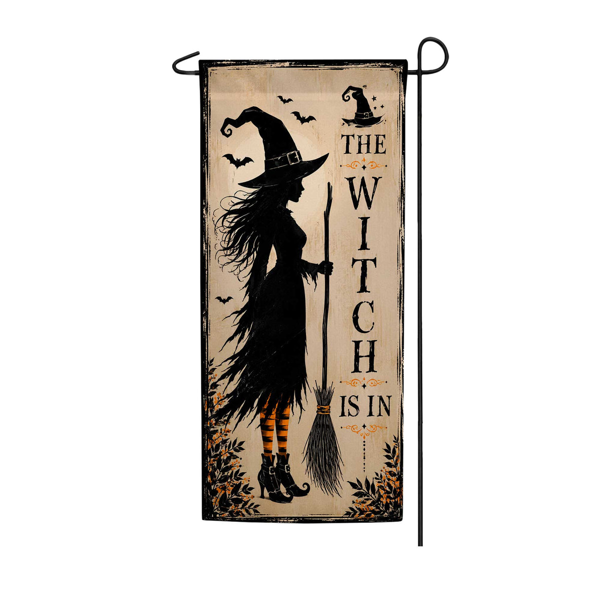 America Forever The Witch Is In Garden Banner Flag