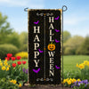 America Forever Happy Halloween Pumpkin Bats Garden Banner Flag