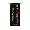 America Forever Happy Halloween Pumpkin Bats Garden Banner Flag