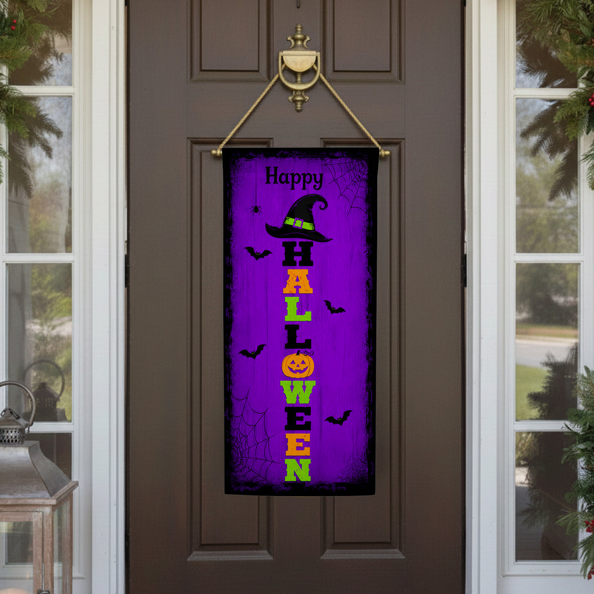 America Forever Witch Hat Halloween Stack garden Banner Flag