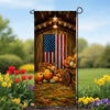 America Forever Harvested With American Pride Garden Banner Flag