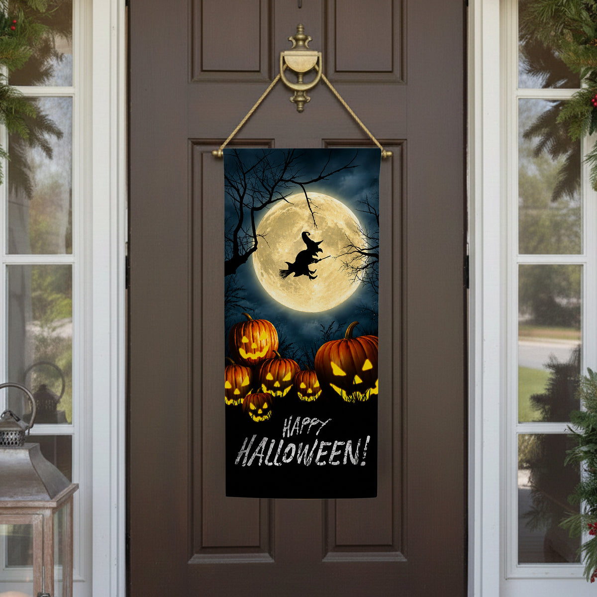 America Forever Moonlight Witch Flight Garden Banner Flag