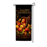 America Forever Thanksgiving Pie Fruit Garden Banner Flag