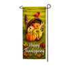 America Forever Cardinal Atop Cornucopia Garden Banner Flag