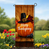 America Forever Pilgrim Pumpkin Garden Banner Flag