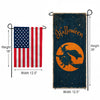 America Forever Halloween Witch Silhouette Garden Banner Flag
