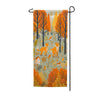America Forever Foxes In Fall Forest Garden Banner Flag