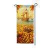 America Forever Pilgrim Arrival Garden Banner Flag