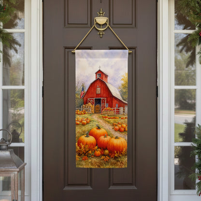 America Forever American Pumpkin Farm Garden Banner Flag
