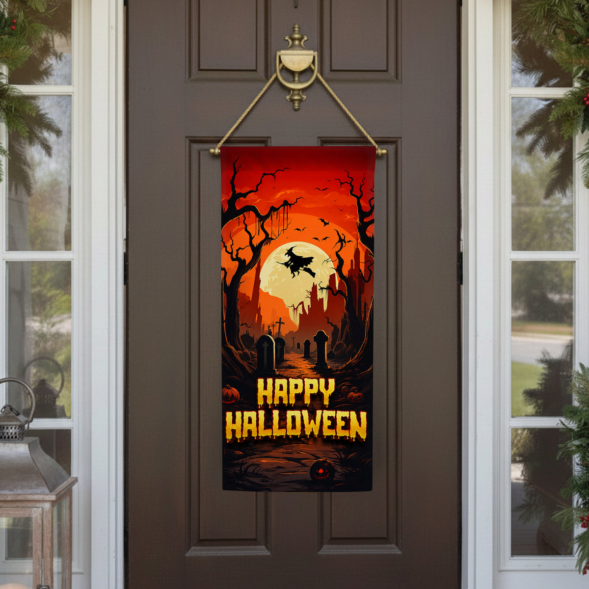 America Forever Fright Night Flight Garden Banner Flag