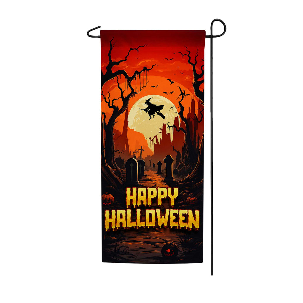 America Forever Fright Night Flight Garden Banner Flag