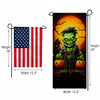 America Forever Little Frankie Goes Trick Or Treating Garden Banner Flag