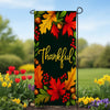 America Forever Thankful Leaves Garden Banner Flag