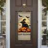 America Forever Happy Halloween Witch Cat Gaden Banner Flag