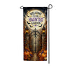 Haunted Garden Halloween Welcome Garden Banner Flag