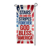 Stars and Stripes Forever Patriotic Garden Banner Flag