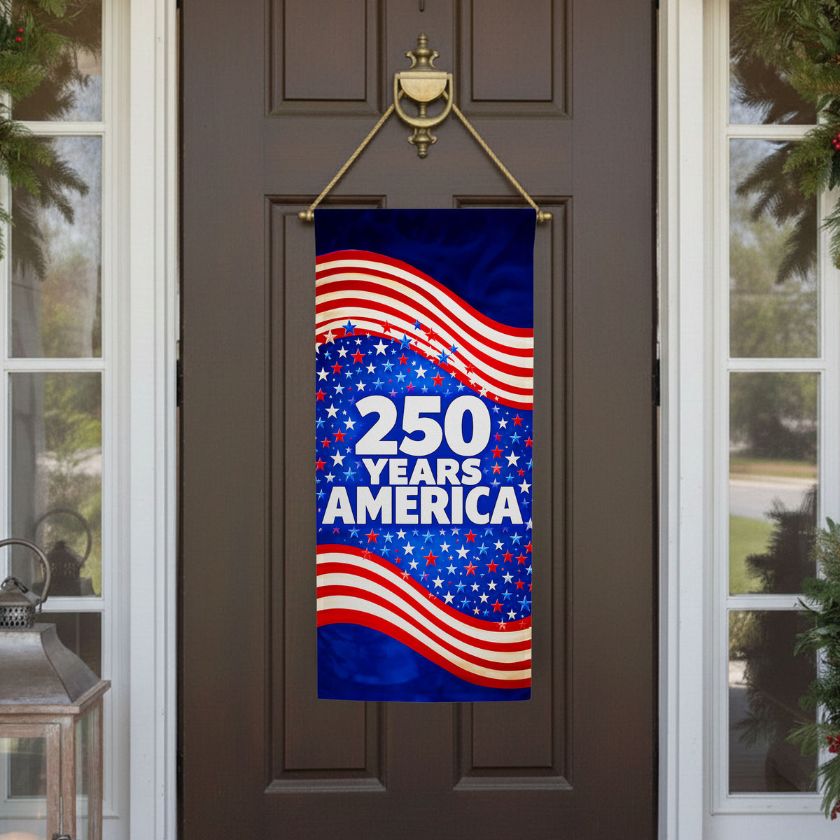 America Forever 250 Years America Stars and Stripes Garden Banner Flag