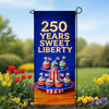 America Forever 250 Years Sweet Liberty Cupcakes Garden Banner Flag