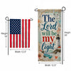 The Lord Will Be My Light Banner Garden Flag