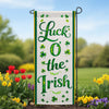 America Forever Luck O' the Irish Garden Banner Flag