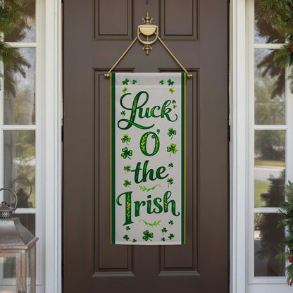 America Forever Luck O' the Irish Garden Banner Flag