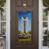 America Forever Easter Cross & Spring Flowers Garden Banner Flag