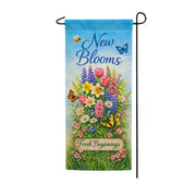 America Forever New Blooms Garden Banner Flag