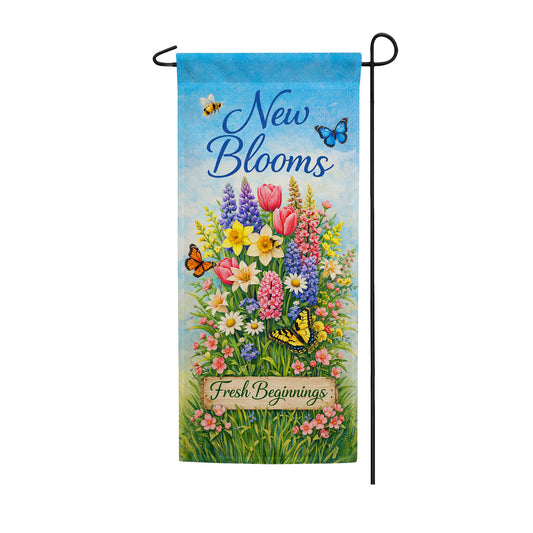 America Forever New Blooms Garden Banner Flag