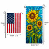 America Forever Sunflower Shine Garden Banner Flag