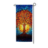 America Forever Autumn Tree Blaze Garden Banner Flag