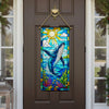 America Forever Stained Glass Humpback Whale Garden Banner Flag