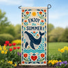 America Forever Summer Whale Folk Art Garden Banner Flag