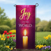 America ForeverJoy to the World Candlelight Garden Banner Flag