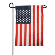 America Forever USA Flag Applique Garden Flag