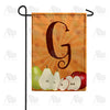 America Forever Apples & Pears Monogram Garden Flag