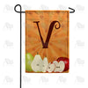 America Forever Apples & Pears Monogram Garden Flag