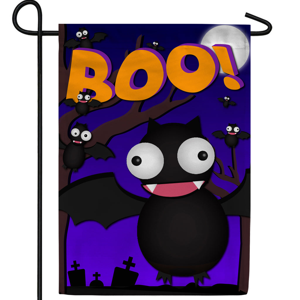 America Forever Crazy Bat Party Garden Flag