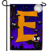 Crazy Bat Party Monogram Garden Flag