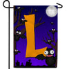America Forever Crazy Bat Party Monogram Garden Flag